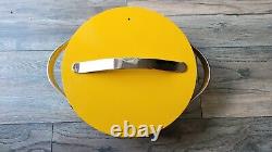 Nonstick Ceramic Dutch Oven Pot with Lid (6.5 qt, 10.5) Non Toxic Marigold EUC