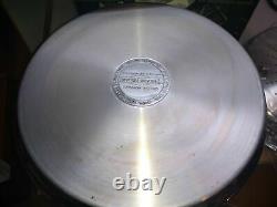Nutri-Stahl T304 Surgical Steel 20 Qt Stock Pot Dutch Oven Utility Rack & Lid