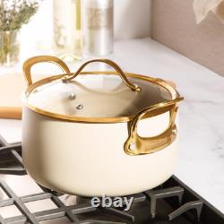 - Oprah's Favorite Things 6 Quart Heavy Duty Aluminum Premium PFA Free Cera