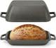 Oval Cast Iron Dutch Oven For Bread Baking 12x8 Inch Pre-seasoned Bread