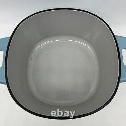 Pampered Chef Discord Enamel Dutch Oven Limited Edition 40th Anniversary Blue