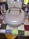 Pampered Chef Dutch Oven Gray Enameled Cast Iron 6 Qt / Lid 100249 No Box