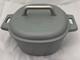 Pampered Chef Enameled Cast Iron 6 Qt Gray Dutch Oven With Lid New