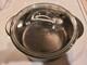 Pampered Chef Rockcrok 4 Qt Dutch Oven Rock Crock With Glass Lid Pot Black Euc
