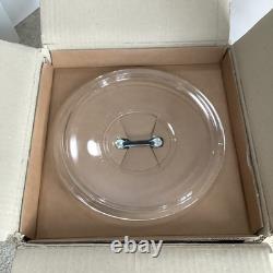 Pampered Chef Rockcrok 8 qt Slow Roaster Crock Pot Dutch Oven 3152 Glass Lid Box