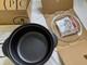 Pampered Chef Rockcrok Everyday Dutch Oven 2 Pc Set 4 Qt With Lid & Recipes Nib