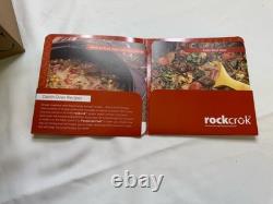 Pampered Chef Rockcrok Everyday Dutch Oven 2 Pc Set 4 Qt with Lid & Recipes NIB