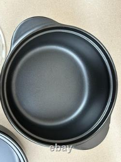 Pampered Chef Rockcrok Everyday Dutch Oven 3 Pc Set 4 Qt & 2.5 Qt with Lid