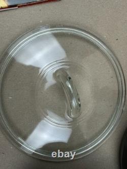 Pampered Chef Rockcrok Everyday Dutch Oven 3 Pc Set 4 Qt & 2.5 Qt with Lid