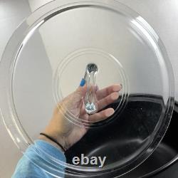 Pampered Chef Rockcrok Glass Lid Everyday Pan Dutch Oven 8 Qt RARE 3152