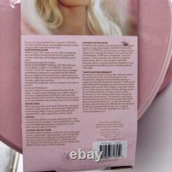 Paris Hilton Kitchen Heart Shaped Dutch Oven 4 Quart Enameled Cast Iron Pink