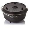 Petromax Cast Iron Dutch Oven For Campfire Or Home Kitchen, Pre-seasoned, 3 Legs