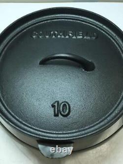 Pot/Dutch oven/10 inch/lid retfter/Gotoku/Outdoor //