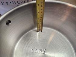 Princess House Heritge Classic 6 Quart Dutch Oven With Glass Lid