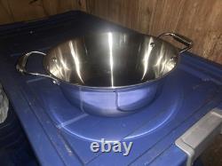 Princess House Stainless Steel Tri-Ply 6 Qt Dutch Oven (5720)(No Lid)
