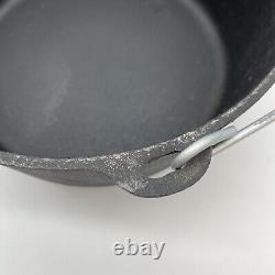 RARE IDOS Cast Iron International Dutch Oven Society Camp Kettle Lid 3 Legs