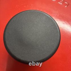 RARE Le Creuset MARMITE #26 Dutch Oven Red Cerise 4.25 Qt withLid 10.75 L38