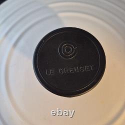 RARE Le Creuset White Dutch Oven #24 4.5 Quarts 4.2 Liters