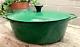 Rare Vtg 1960's Cousances #12 (le Creuset) Cast Iron Dutch Oven Hunter Green Euc