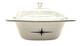 Rare Vintage Corningware Black Starburst 4-qt Dutch Oven P-34-b With Lid Atomic