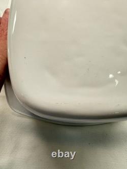 RARE Vintage CorningWare Black Starburst 4-QT Dutch Oven P-34-B with Lid Atomic