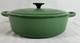 Rare Vintage Le Creuset Forest Green Dutch Oven #27 4.25qtminor Chips