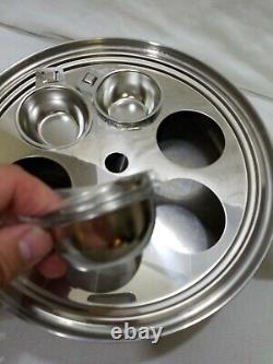 ROYAL QUEEN 5 PLY MULTI CORE STAINLESS 11 SKILLET HIGH DOME LID DUTCH OVEN Egg