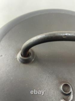 Rare 1910-30 Lodge Arch Logo #9 Split Bail Cast Iron Dutch Oven Lid Restored