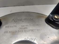 Rena Ware 3Qt Electric Dutch Oven Stainless Slow Cooker Liquid-Core Stockpot Lid