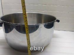 Rena Ware Cookware 12 Qt Stockpot Multi-Ply Stainless Dutch Oven Frying Pan Lid
