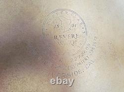Revere Ware Pre'68 Lot Set Pots, Pans, Dutch Oven, Steamer, Dutch Oven Lids Euc