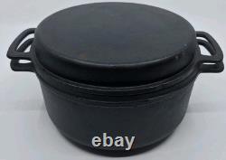 Robert Welch Victor Cast Iron Dutch Oven Pot With Lid Made In England Rare 5x8