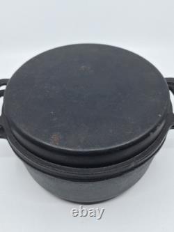 Robert Welch Victor Cast Iron Dutch Oven Pot With Lid Made In England Rare 5x8