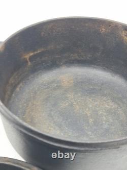 Robert Welch Victor Cast Iron Dutch Oven Pot With Lid Made In England Rare 5x8
