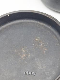 Robert Welch Victor Cast Iron Dutch Oven Pot With Lid Made In England Rare 5x8