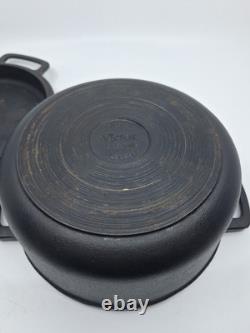 Robert Welch Victor Cast Iron Dutch Oven Pot With Lid Made In England Rare 5x8
