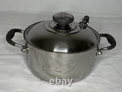 Royal Prestige T304 Stainless Cookware 3 qt Stockpot Dutch Oven + Lid Italy