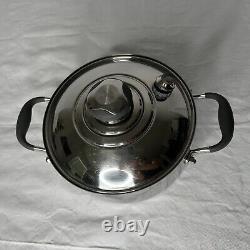 Royal Prestige T304 Stainless Cookware 3 qt Stockpot Dutch Oven + Lid Italy