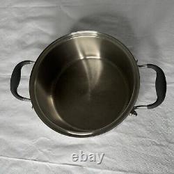 Royal Prestige T304 Stainless Cookware 3 qt Stockpot Dutch Oven + Lid Italy