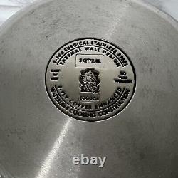 Royal Prestige T304 Stainless Cookware 3 qt Stockpot Dutch Oven + Lid Italy