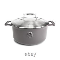 SAVEUR SELECTS Enameled Cast Iron Casserole, 5-Quart Dutch Oven with