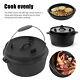 Spg Dutch Oven Cast Iron Dutch Oven With Lid For Outdoor Cooking
