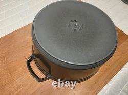 STAUB Cast Iron 7 qt, Round, Dutch Oven, Cherry
