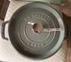Staub Cast Iron Dutch Oven 4-qt -eucalyptus Brand New-free Shipping