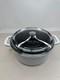 Staub Cast Iron Dutch Oven 4-qt Round Cocotte With Glass Lid, (white)