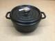 Staub Cast Iron Dutch Oven 4-qt Round Dutch Oven Matte Black