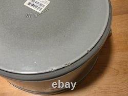 STAUD Cast Iron 13.25 qt, Round, Dutch Oven, Gray