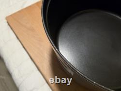 STAUD Cast Iron 13.25 qt, Round, Dutch Oven, Gray