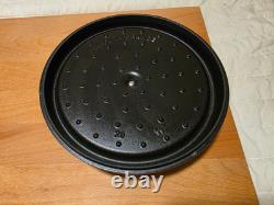 STAUD Cast Iron 7 qt, Round, Dutch Oven, Eucalyptus