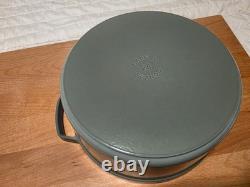 STAUD Cast Iron 7 qt, Round, Dutch Oven, Eucalyptus